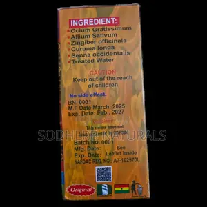 Ganacin G7 Herbal Mixture for STD Sti