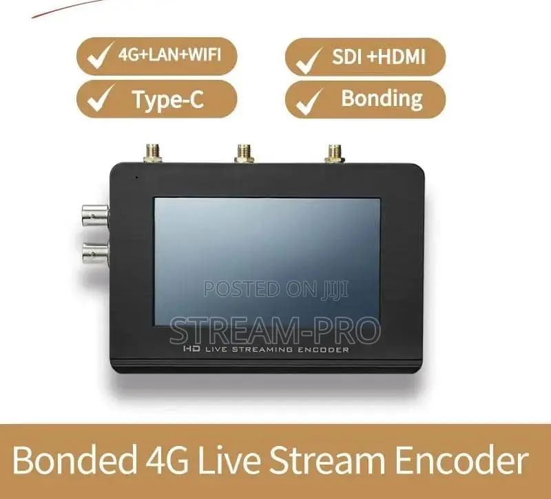 Pro-400 Multiple Sim Cards Networks Bonding Encoder Streamer.
