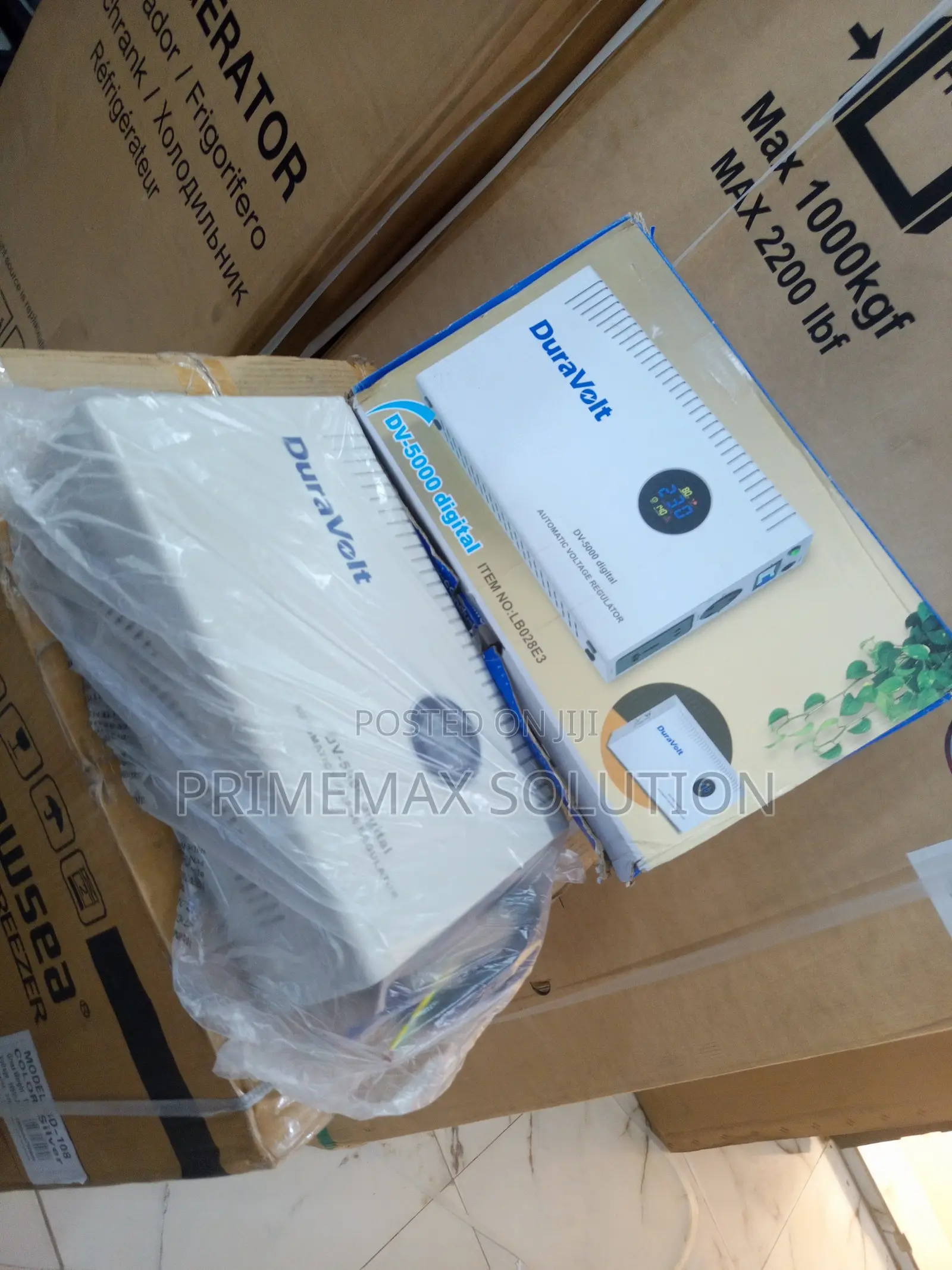 Duravolt Dv-5000 Digital Voltage Stabilizer – Slim Powerful