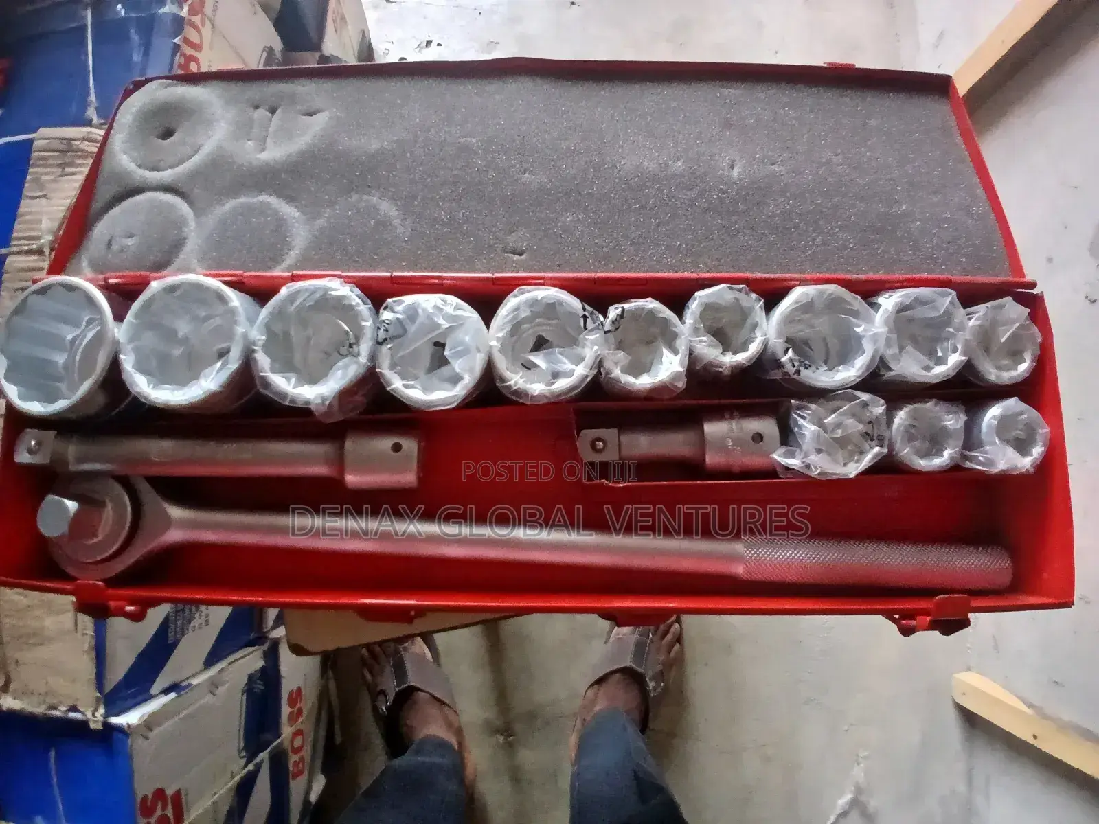 3/4" Socket Set (Inches/Imperial)