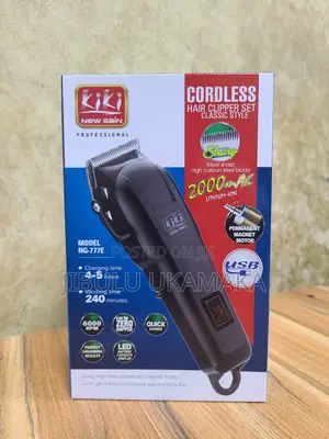 Kiki Rechargeable Usb Cordless Hair Clipper Set
