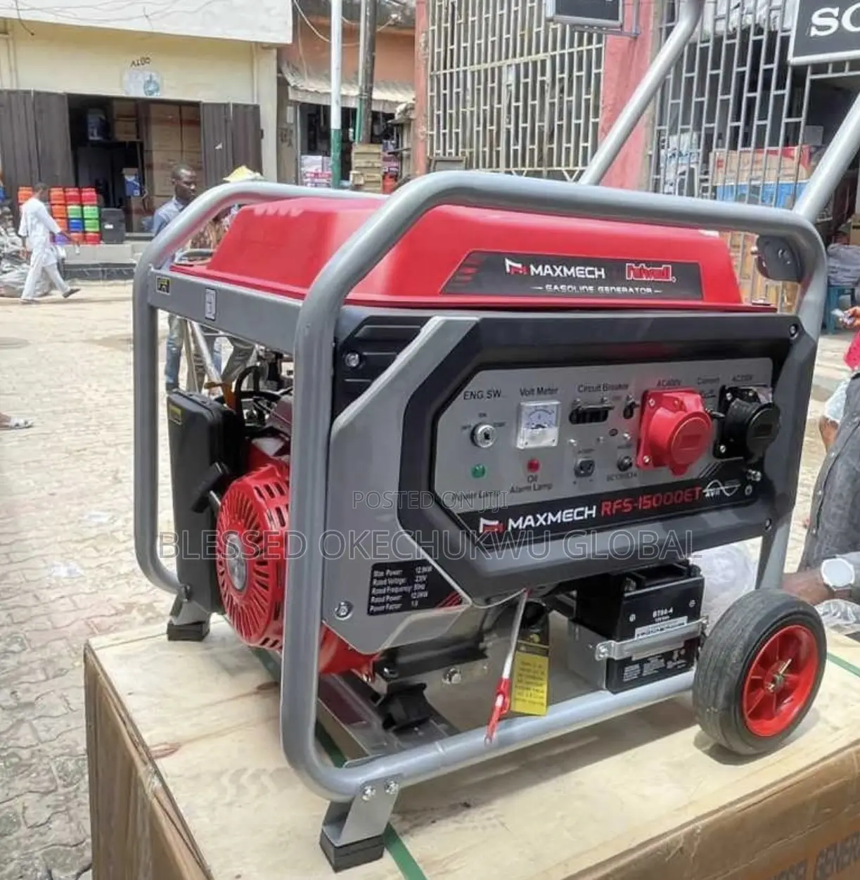 15kva Maxmech Basic Generator 3phase Heavy Duty WTH Warranty