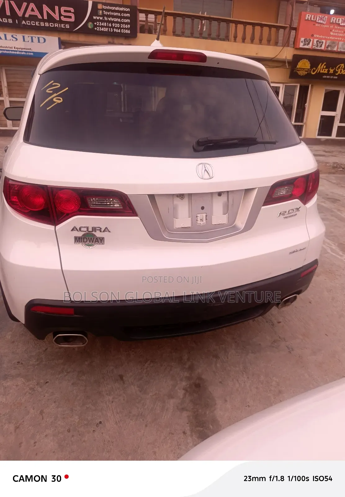 Acura RDX SH-AWD 2012 White