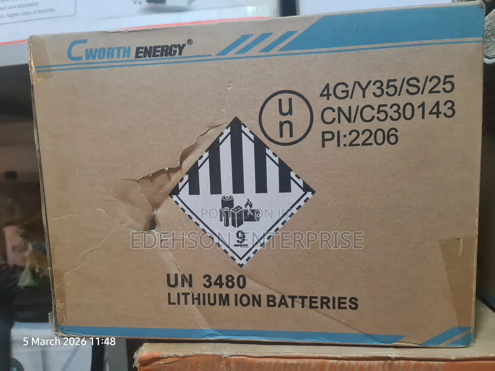 Cworth 2.5kwh 12v Lithium Battery