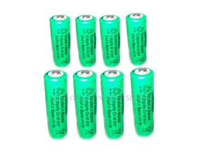 Usa Aa Rechargeable Batteries Solar Light 1.2v 600 1000 Mah Nimh - Ve
