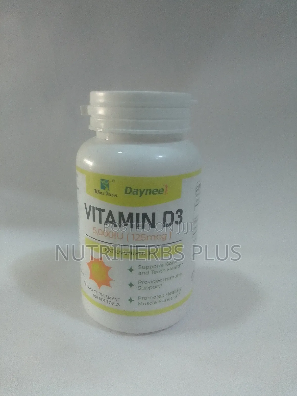 Vitamin D3 : For Bone,Teeth and Immune System Support