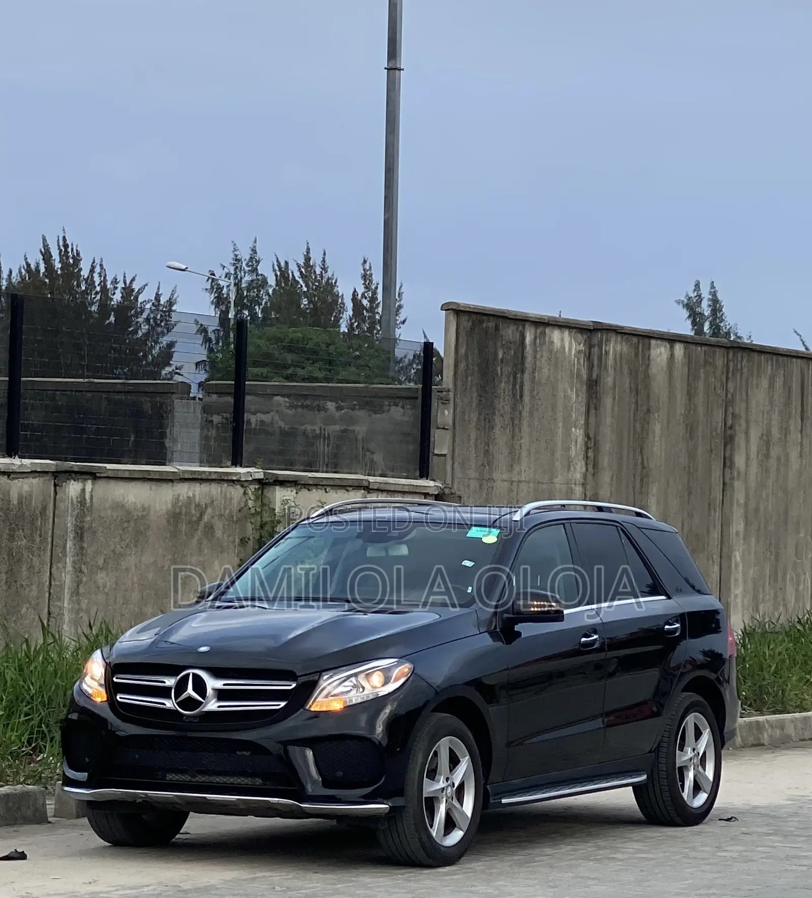 Mercedes-Benz GLE-Class 2016 Black