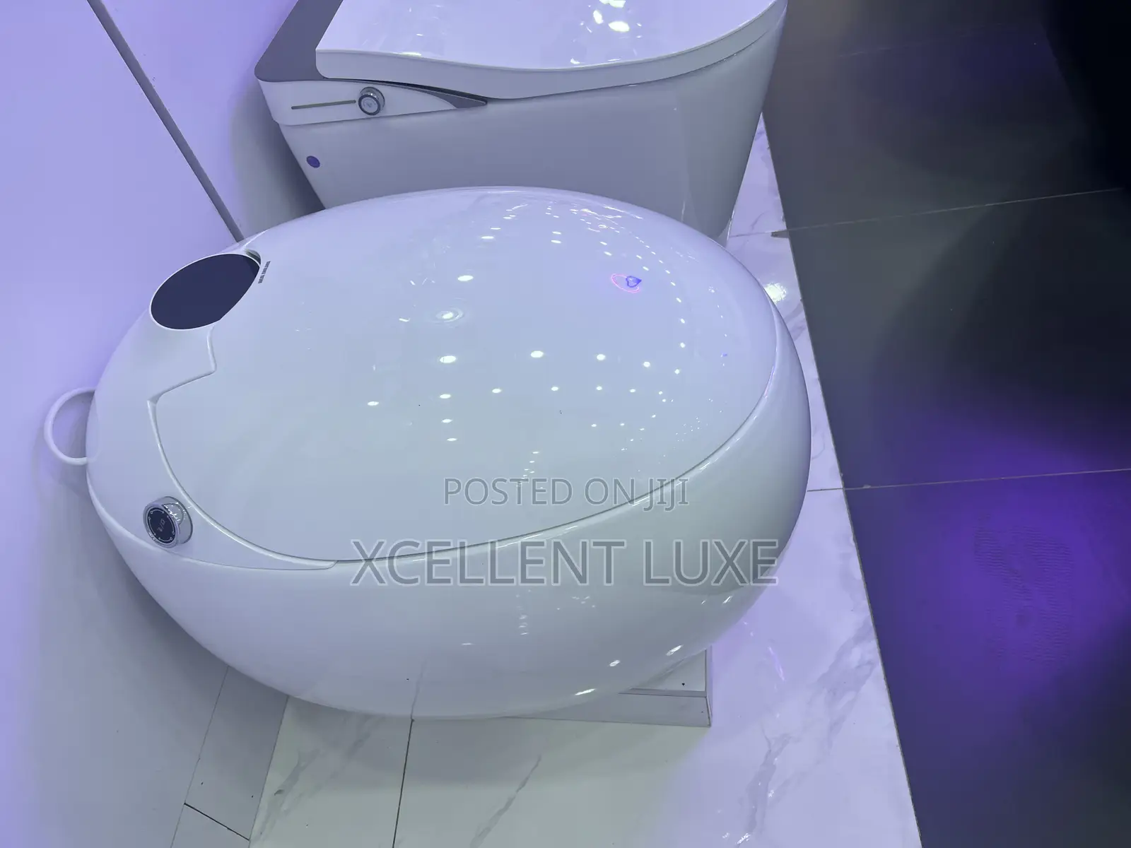 Egg-shape Smart Automated Wc. Made With Technology Features