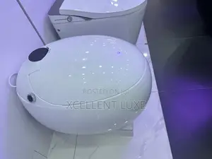 Egg-shape Smart Automated Wc. Made With Technology Features