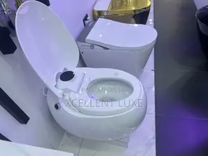 Egg-shape Smart Automated Wc. Made With Technology Features