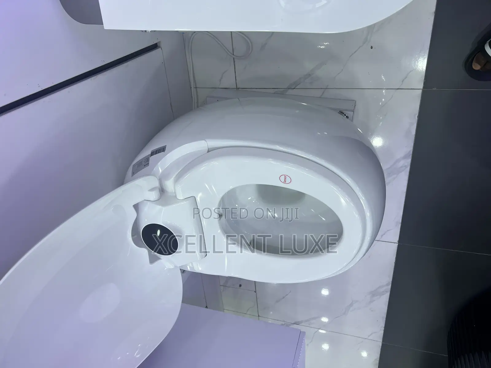 Egg-shape Smart Automated Wc. Made With Technology Features