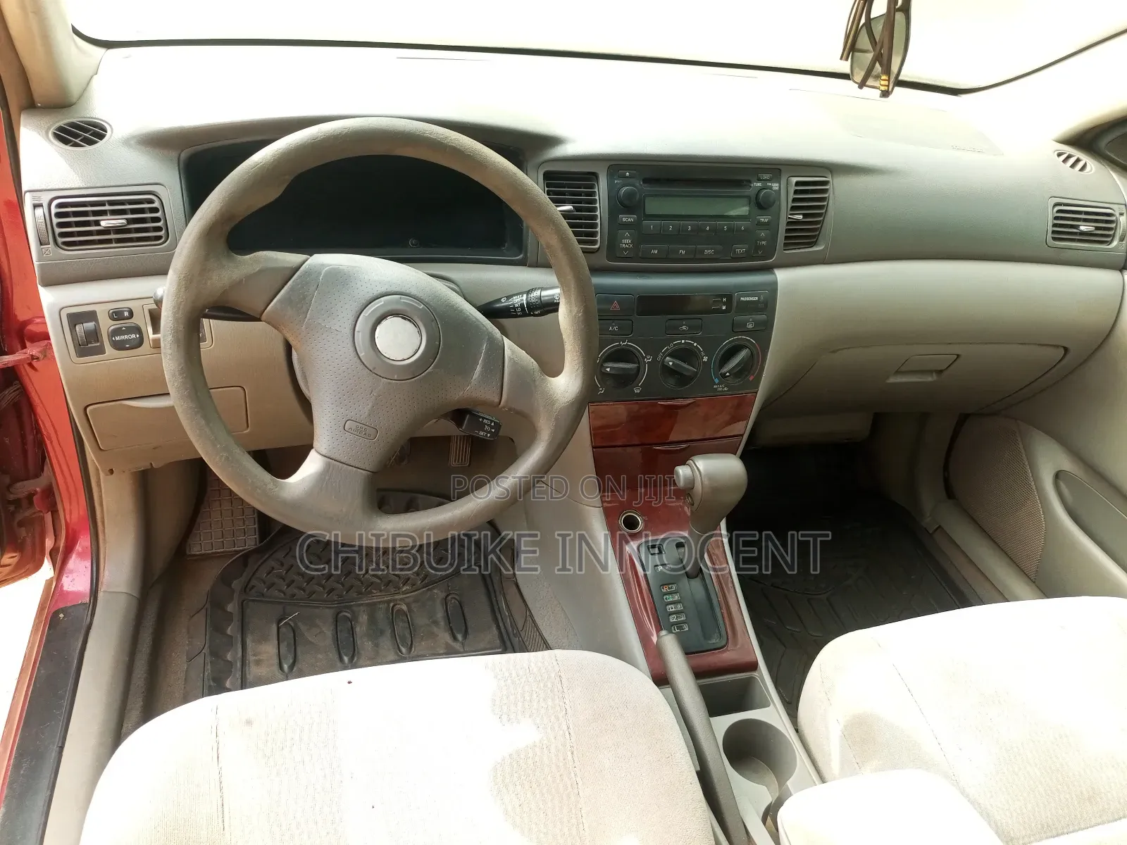 Toyota Corolla 2005 Red