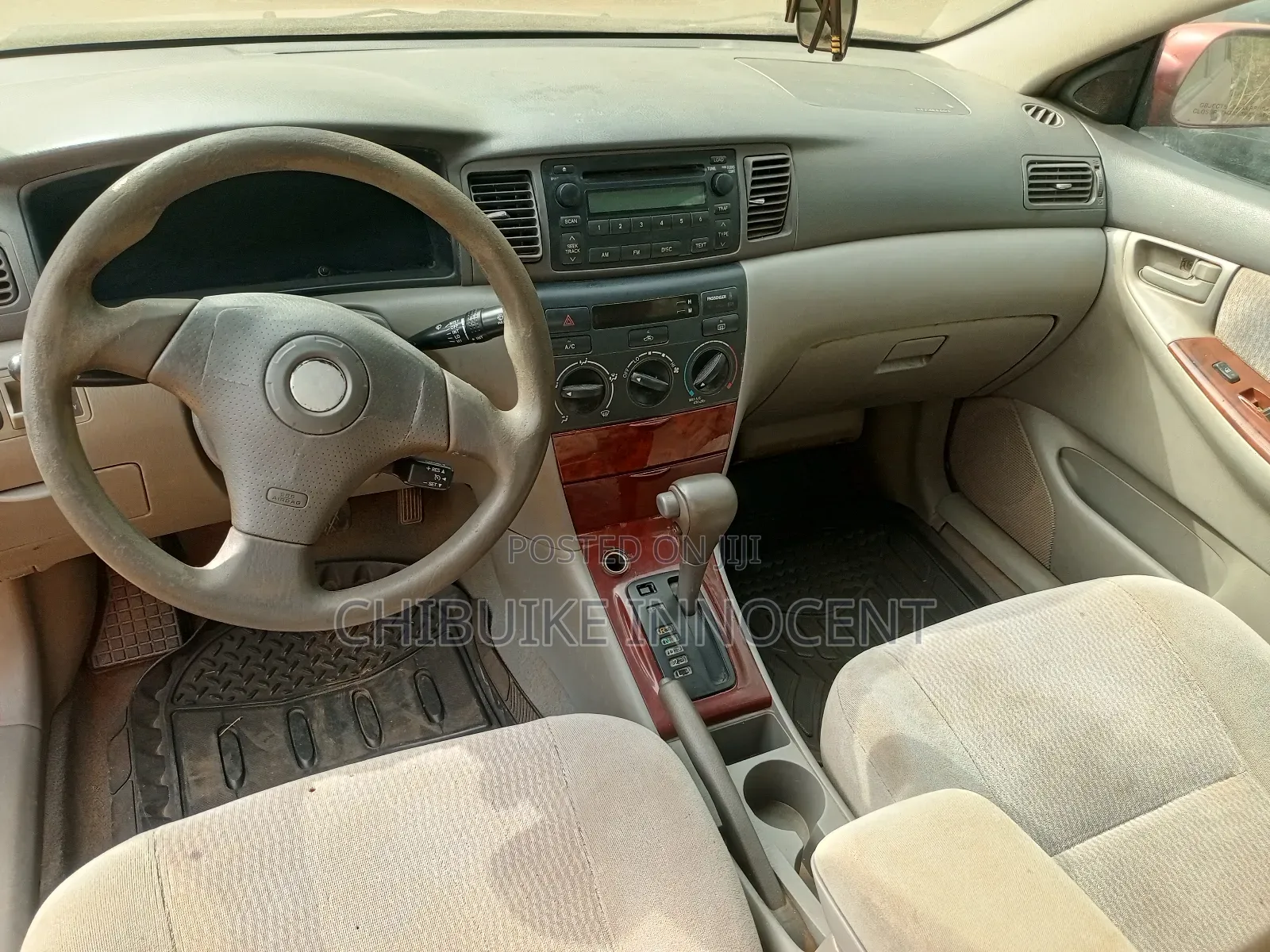 Toyota Corolla 2005 Red