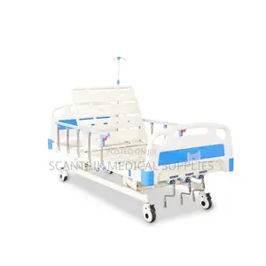 Multi-Functional Crank Manual Hospital Bed for Efficient Healthcare