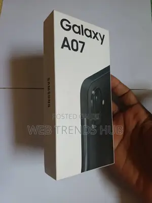 New Samsung Galaxy A07 4G 64 GB Black