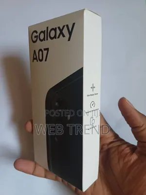 New Samsung Galaxy A07 4G 64 GB Black