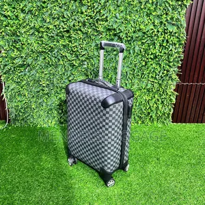 Premium 3pcs Checkered Spinner Suitcase Set