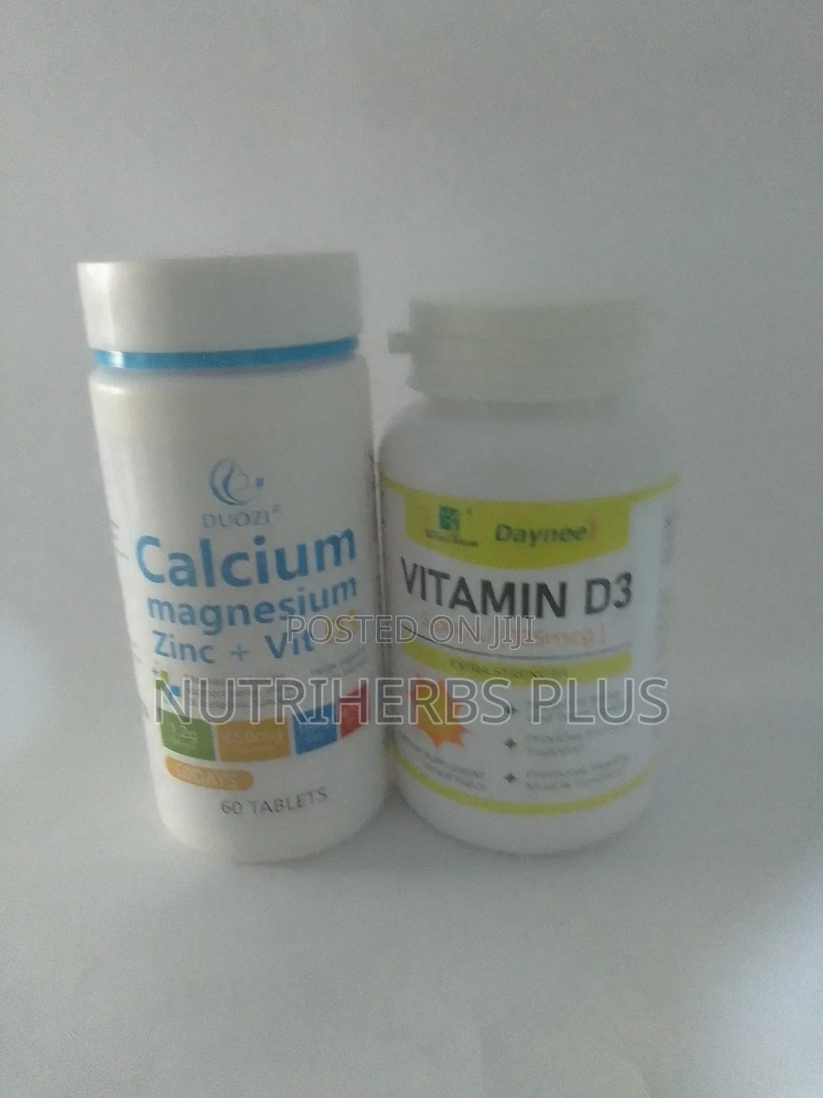 Calcium Magnesium Zinc+ Vitamin D3: For Bone Strength Immune Function