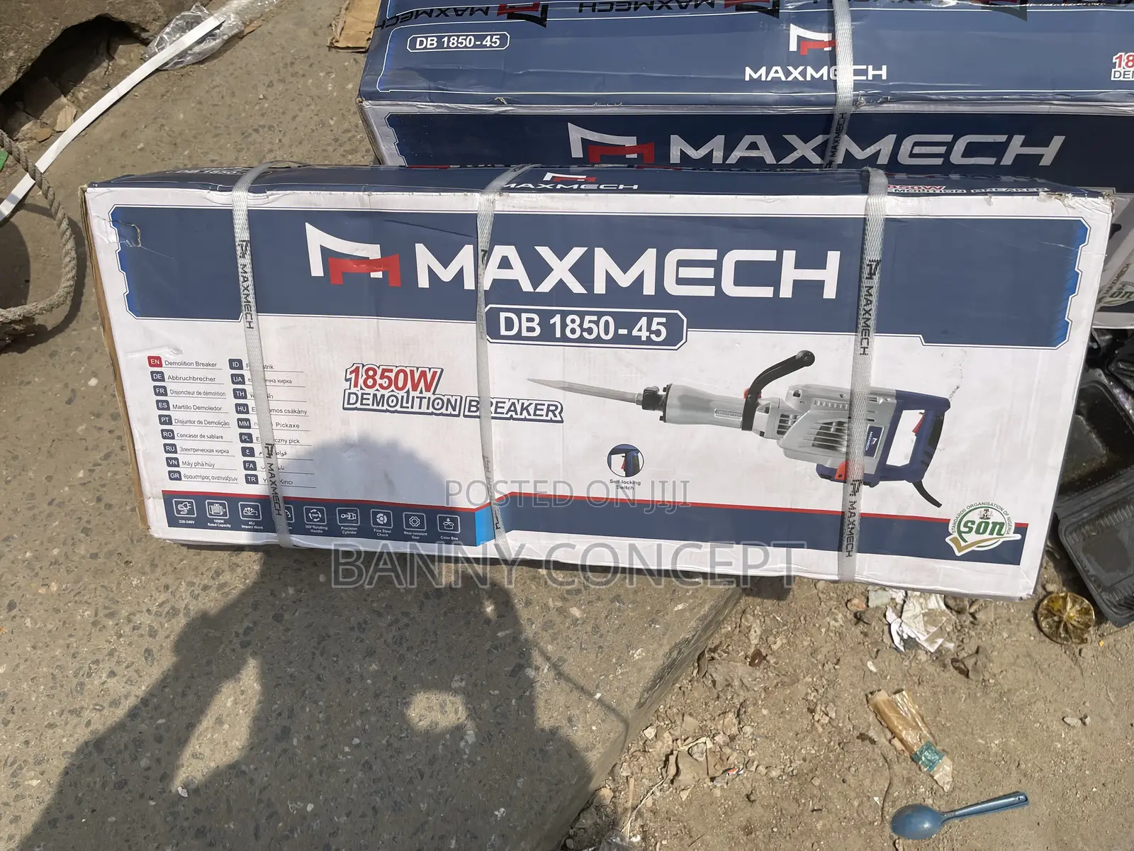 Maxmech Db 1850-45 Demolition Breaker – 1850w