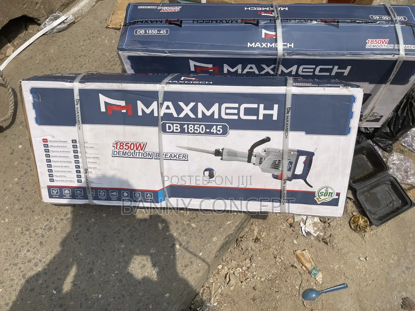 Maxmech Db 1850-45 Demolition Breaker – 1850w