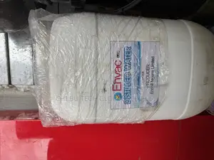 25-Liter Container of Envac Distilled Water