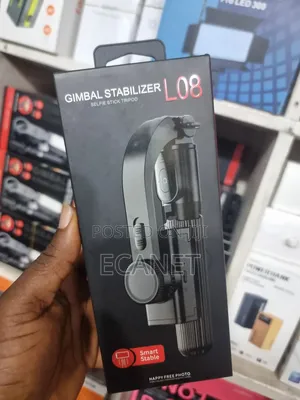 L08 Gimbal Stabilizer and Selfie Stick Tripod