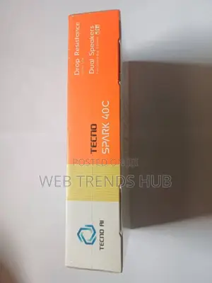 New Tecno Spark 40 128 GB Black
