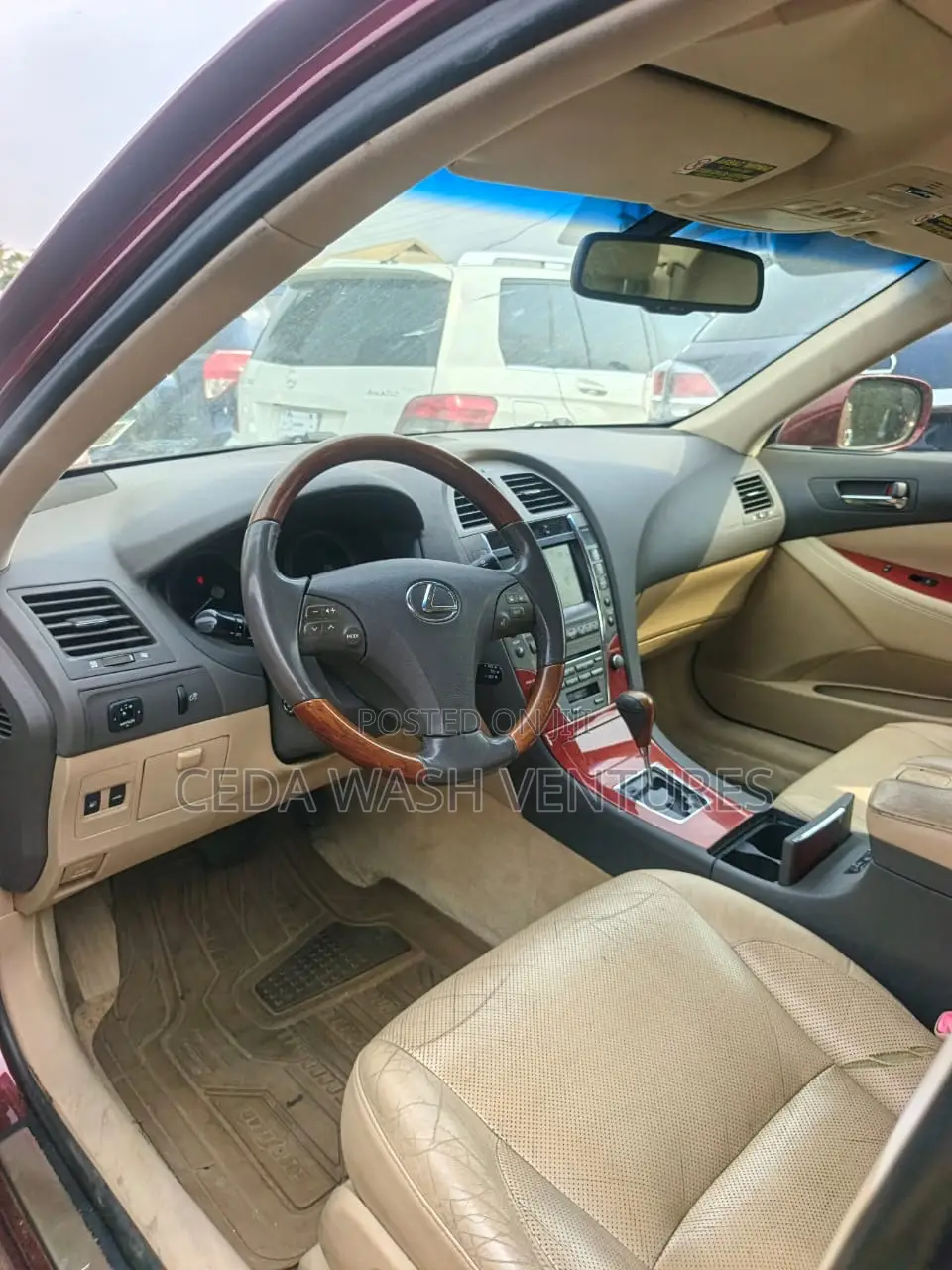 Lexus ES 350 2008 Red