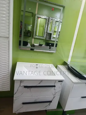 60cm Cabinet Basin With Mirrow