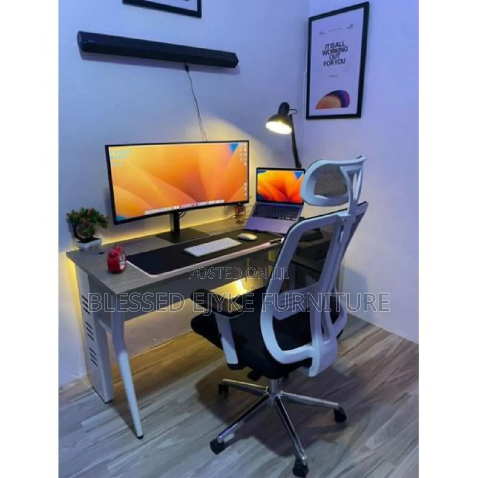 One Set of Office Table