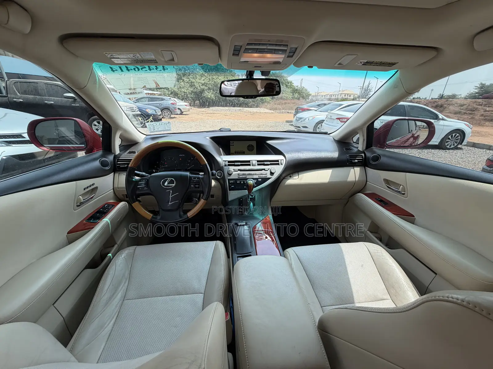 Lexus RX 350 2011 Red