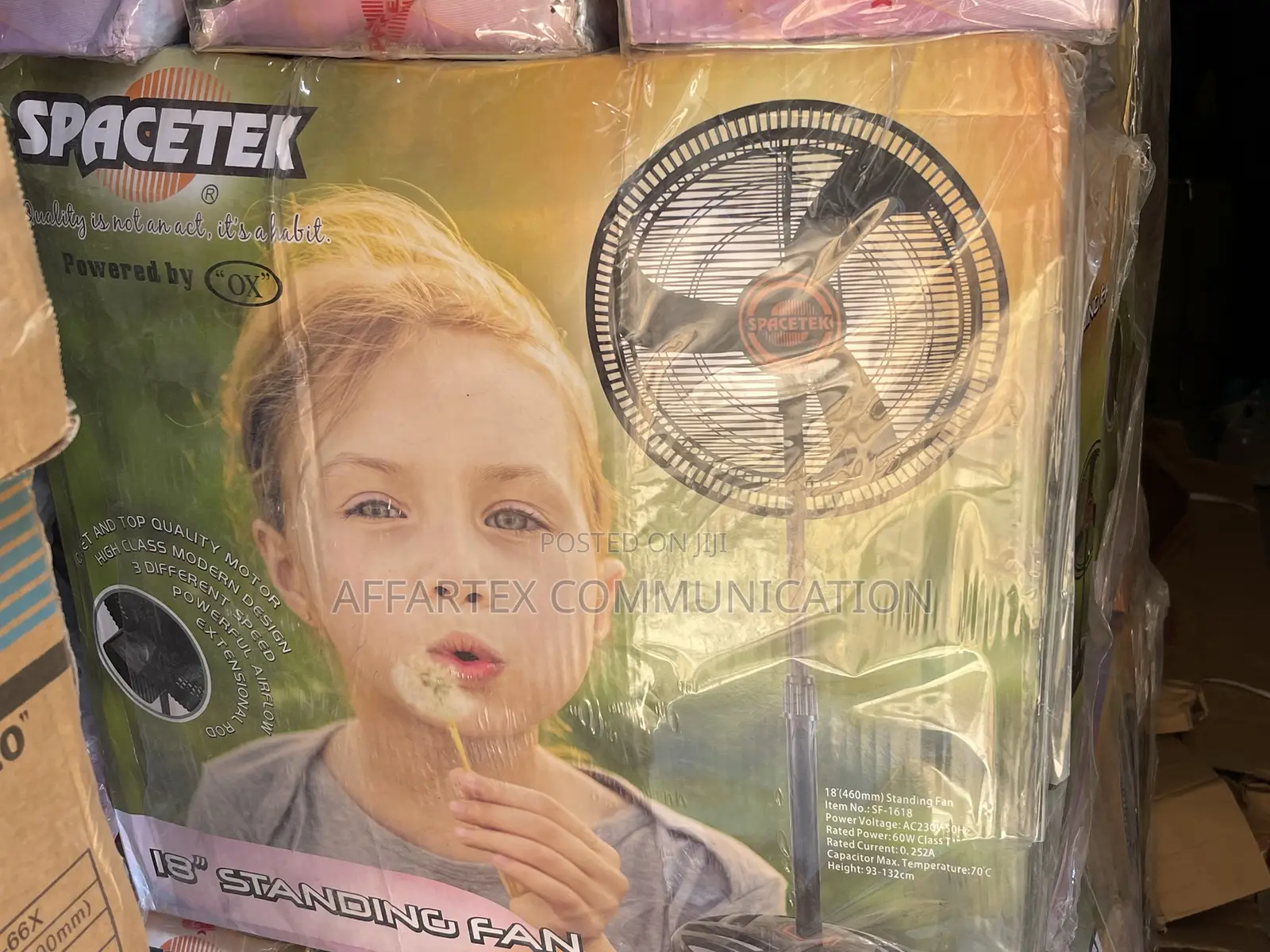 Spacetak Standing Fan
