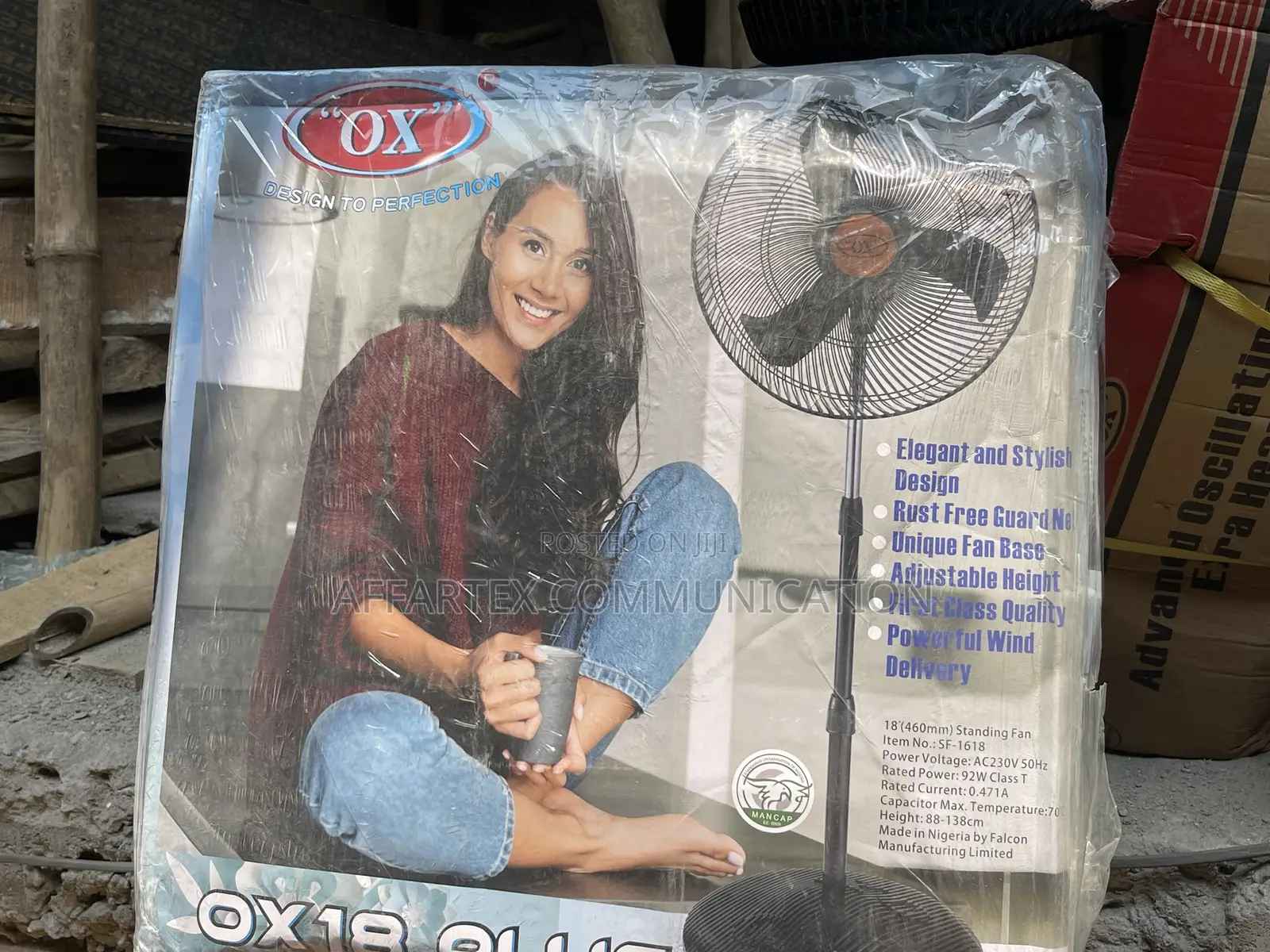 Ox Standing Fan