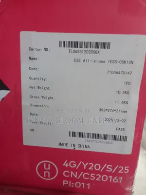 Itel All in One Ess Power Tank 500w/1000wh