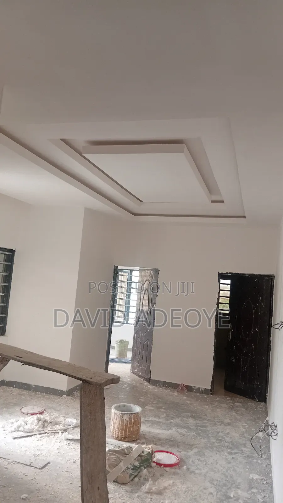 Wall Screeding and Pop Ceiling