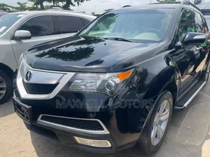 Acura MDX Advance Package SUV AWD (3.7L 6cyl 6A) 2012 Black