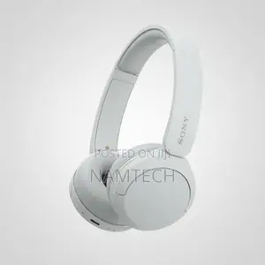 Original Sony Wh-Ch520 Wireless on-Ear Headphones - White