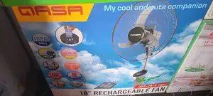 Gasa 18-Inch Rechargeable Fan, Qrf7918 Vigor. Ac/Dc