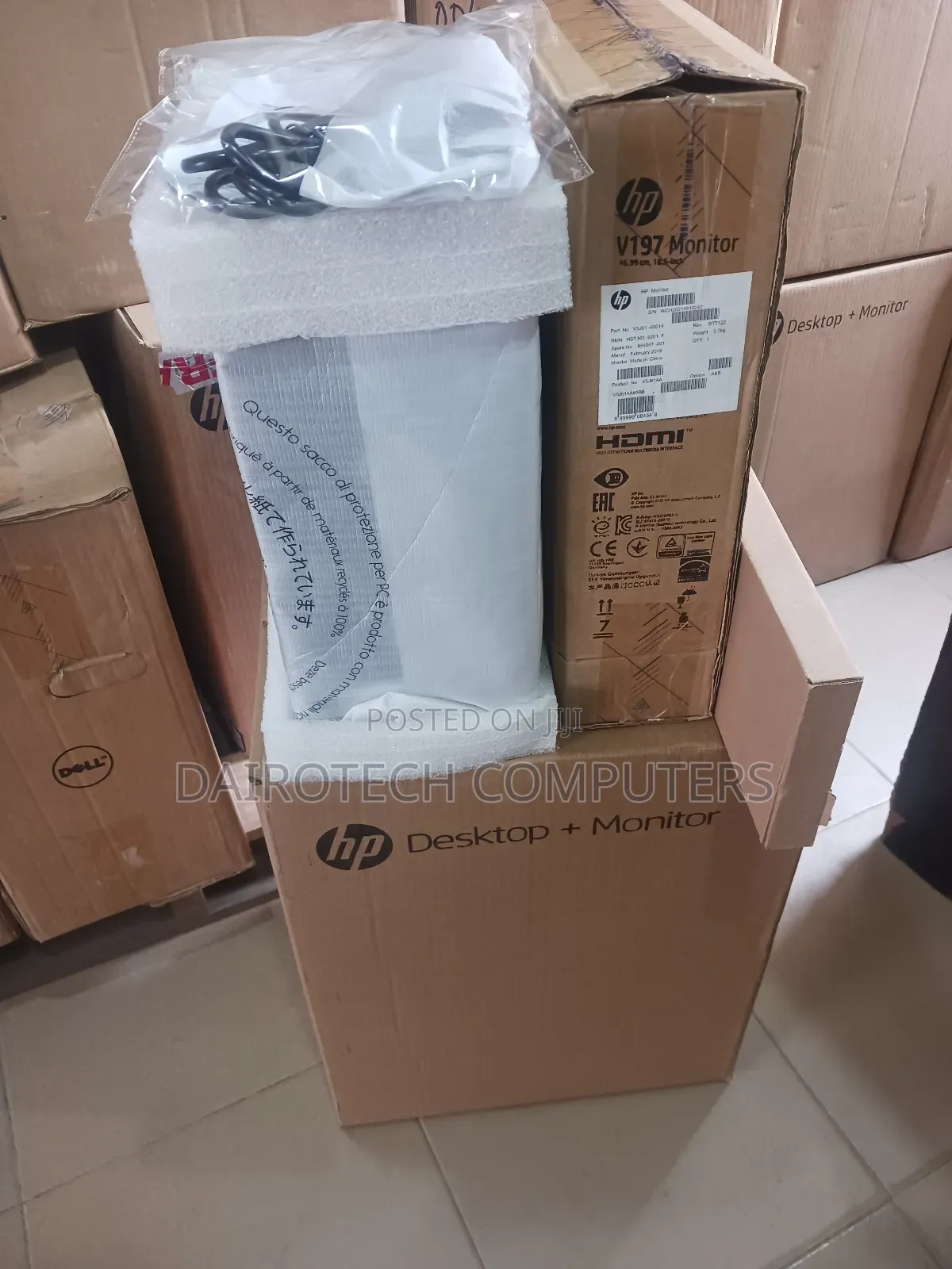 New Desktop Computer HP 290 G4 8GB Intel Core i5 HDD 500GB