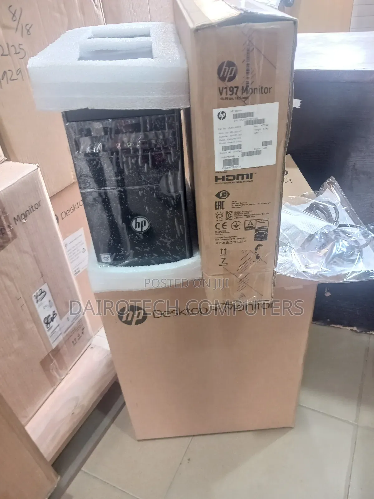 New Desktop Computer HP 290 G4 8GB Intel Core i5 HDD 500GB