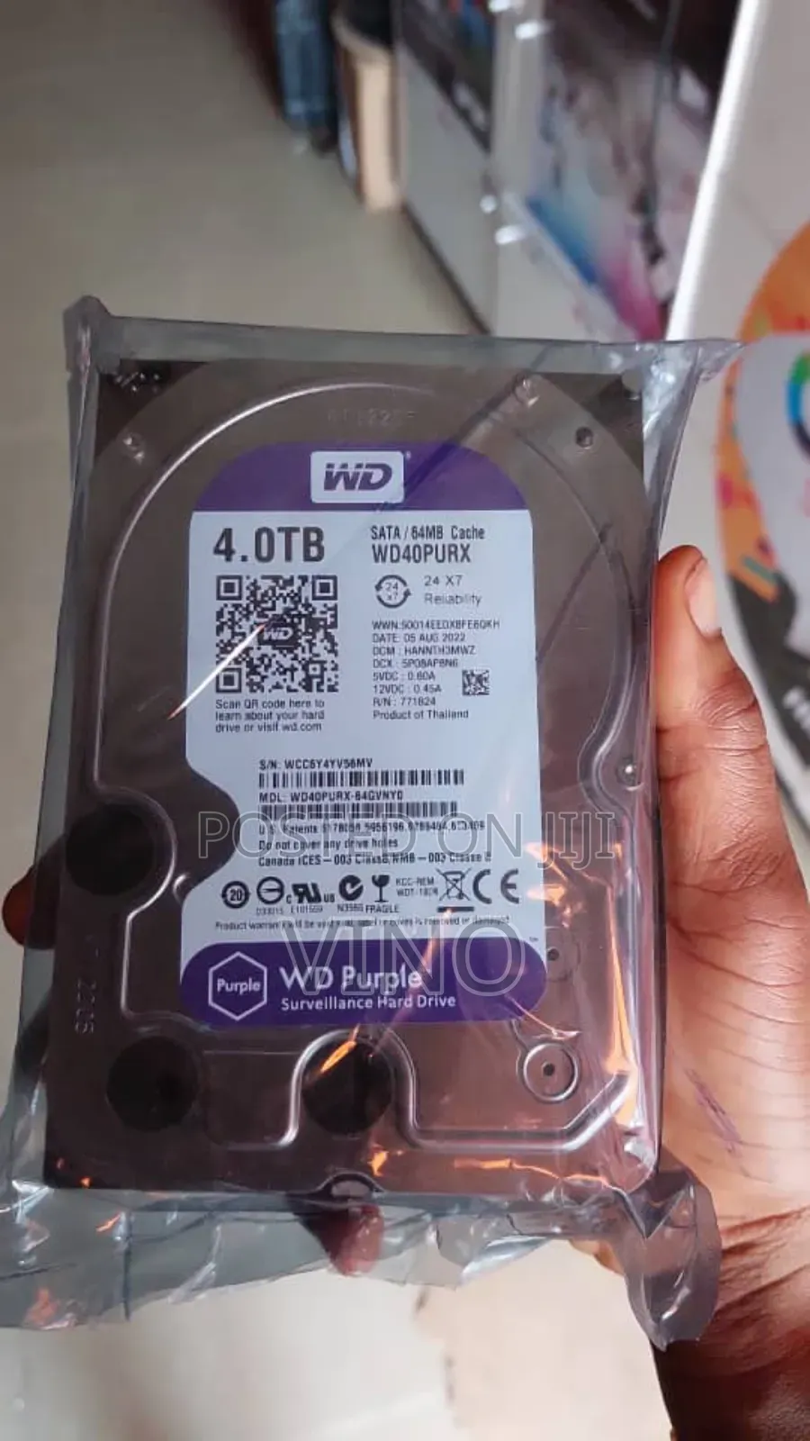 Wd Western Digital HDD Desktop 4tb