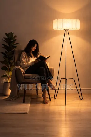 Round Shade Nordic Floor Lamp