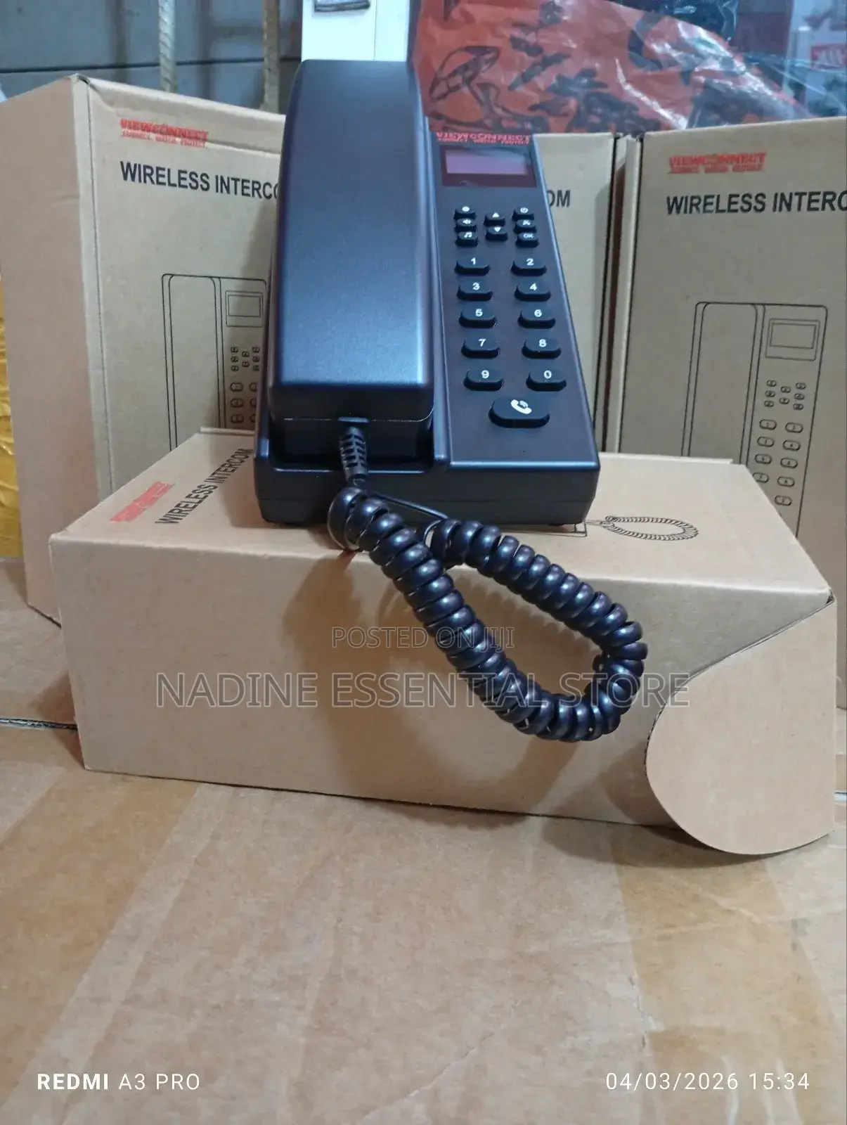 Display Wireless Intercom Phone