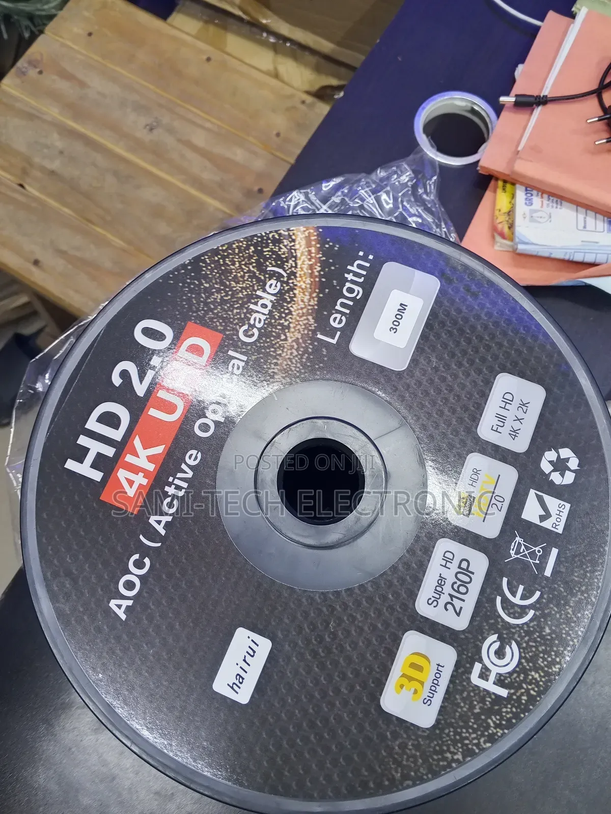 300m Hdmi Optic Fiber Cable Uhd Speed
