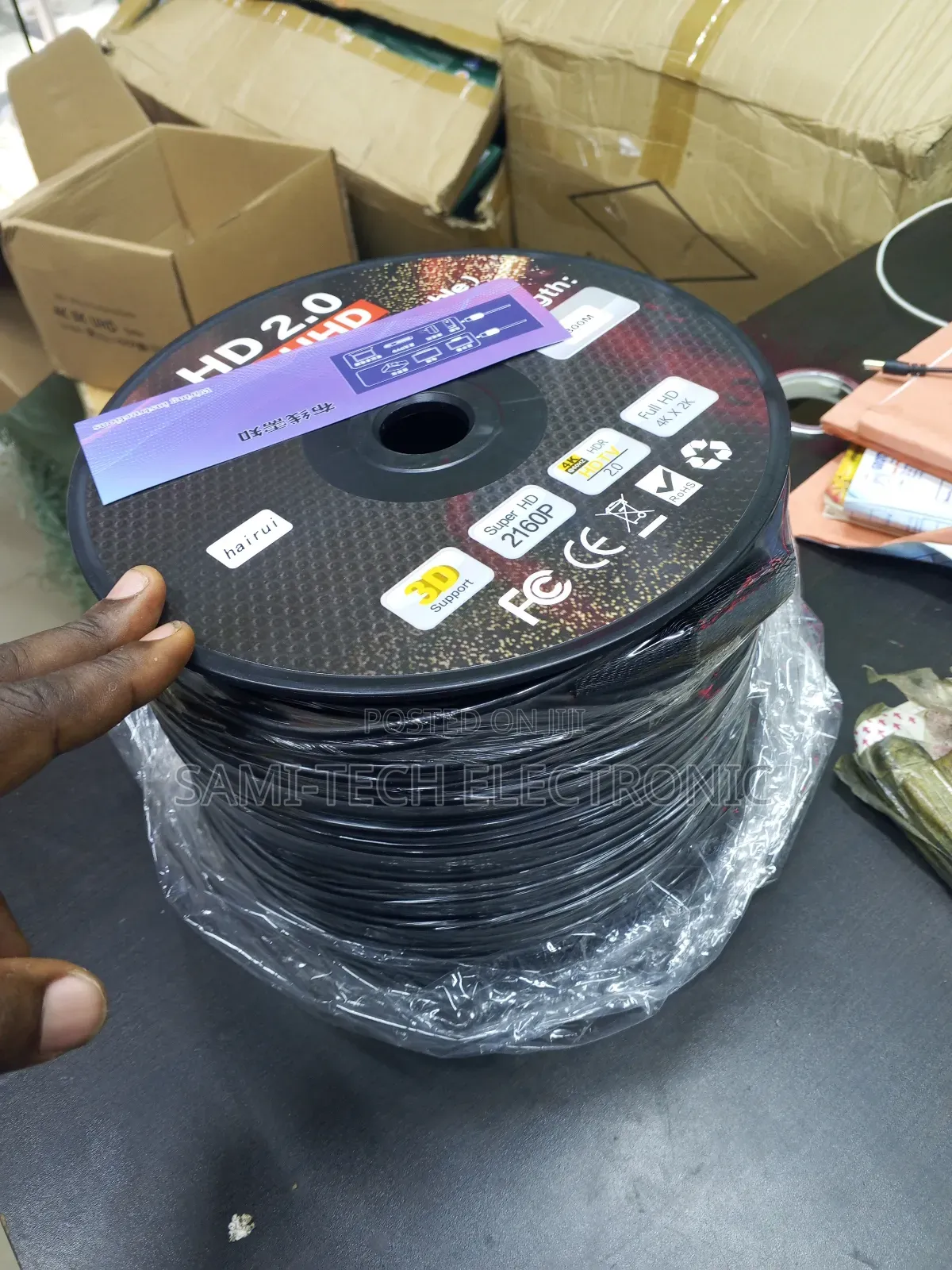 300m Hdmi Optic Fiber Cable Uhd Speed