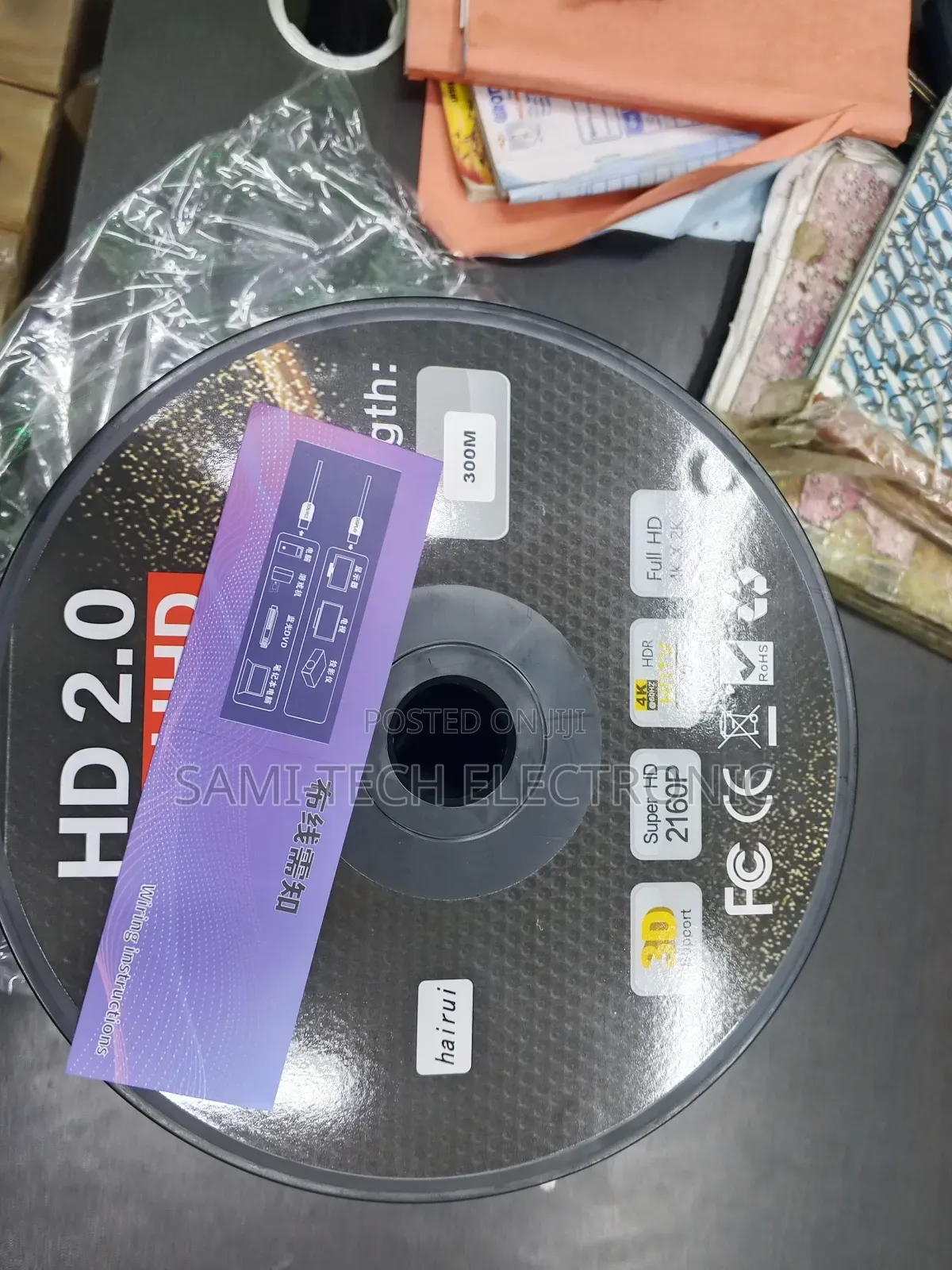 300m Hdmi Optic Fiber Cable Uhd Speed