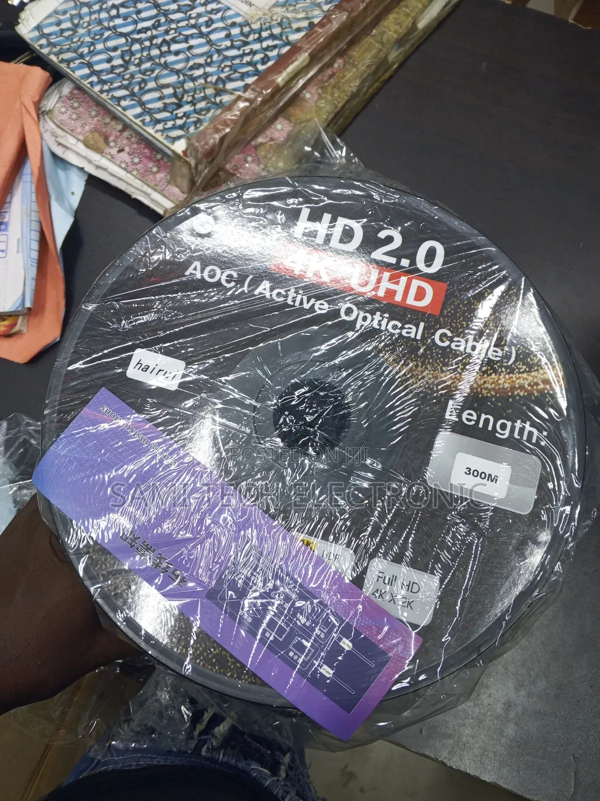 300m Hdmi Optic Fiber Cable Uhd Speed