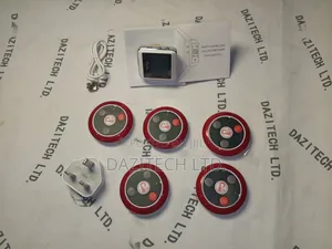 Wireless Calling System Watch Receiver + 5pcs Call Button