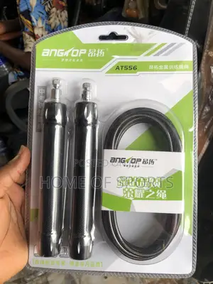 Angtop Jump Rope With Aluminium Handle, Steel Wire Rope