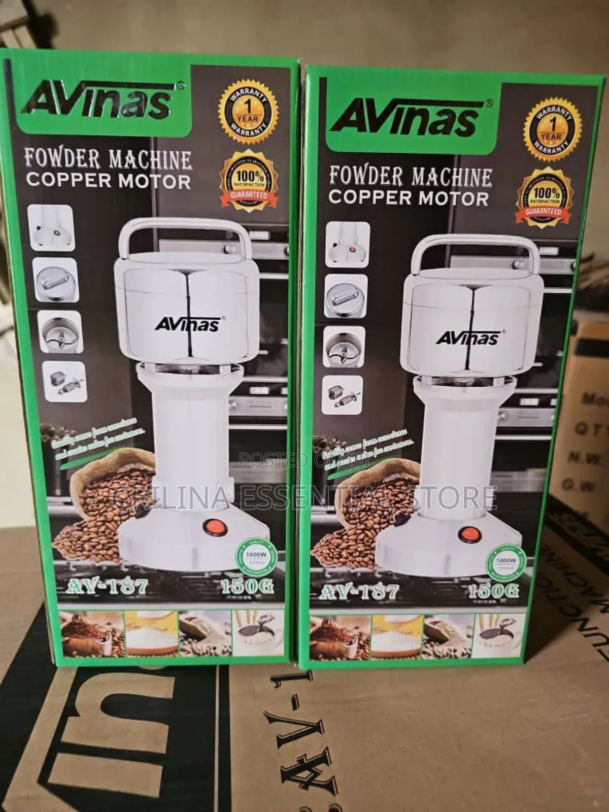150gram Avinas Powder Grinder Machine